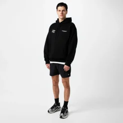 Fitness And Gym Tops*Represent 247 Future Over Size Hoodie in Black