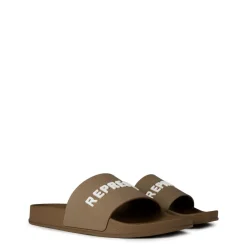 Beach Shoes*Represent Owners Club Sliders in Beige