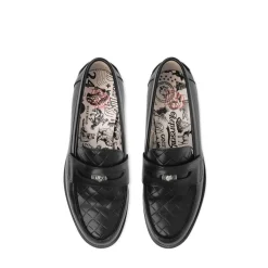 Shoes*Represent X Duke + Dexter Loafers in Black
