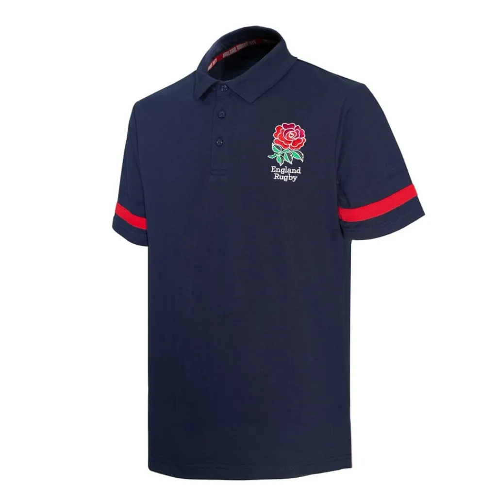 Polo Shirts*RFU England Core Polo Shirt Adults in Blue