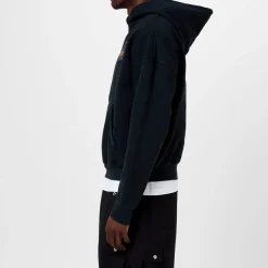 Hoodies*Rhude Grand Cru Hooded Sweatshirt in Black