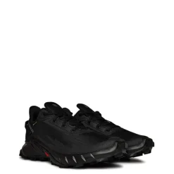 Outdoor Footwear|Shoes*Salomon Mens Alphacross 5 GorE-Tex Trail Running Shoes in Black