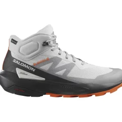 Outdoor Footwear|Boots*Salomon Mens Elixir Activ Mid GorE-Tex Walking Shoe in Grey
