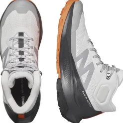 Outdoor Footwear|Boots*Salomon Mens Elixir Activ Mid GorE-Tex Walking Shoe in Grey