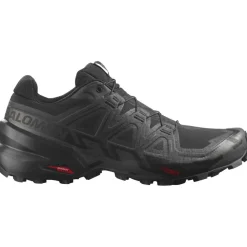 Fitness And Gym Footwear|Running Shoes*Salomon Mens Speedcross 6 Trail Running Shoes in Black