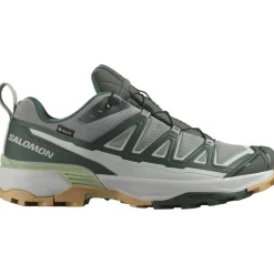 Shoes*Salomon Mens Xultra 360 Edge GorE-Tex Walking Shoe in Grey