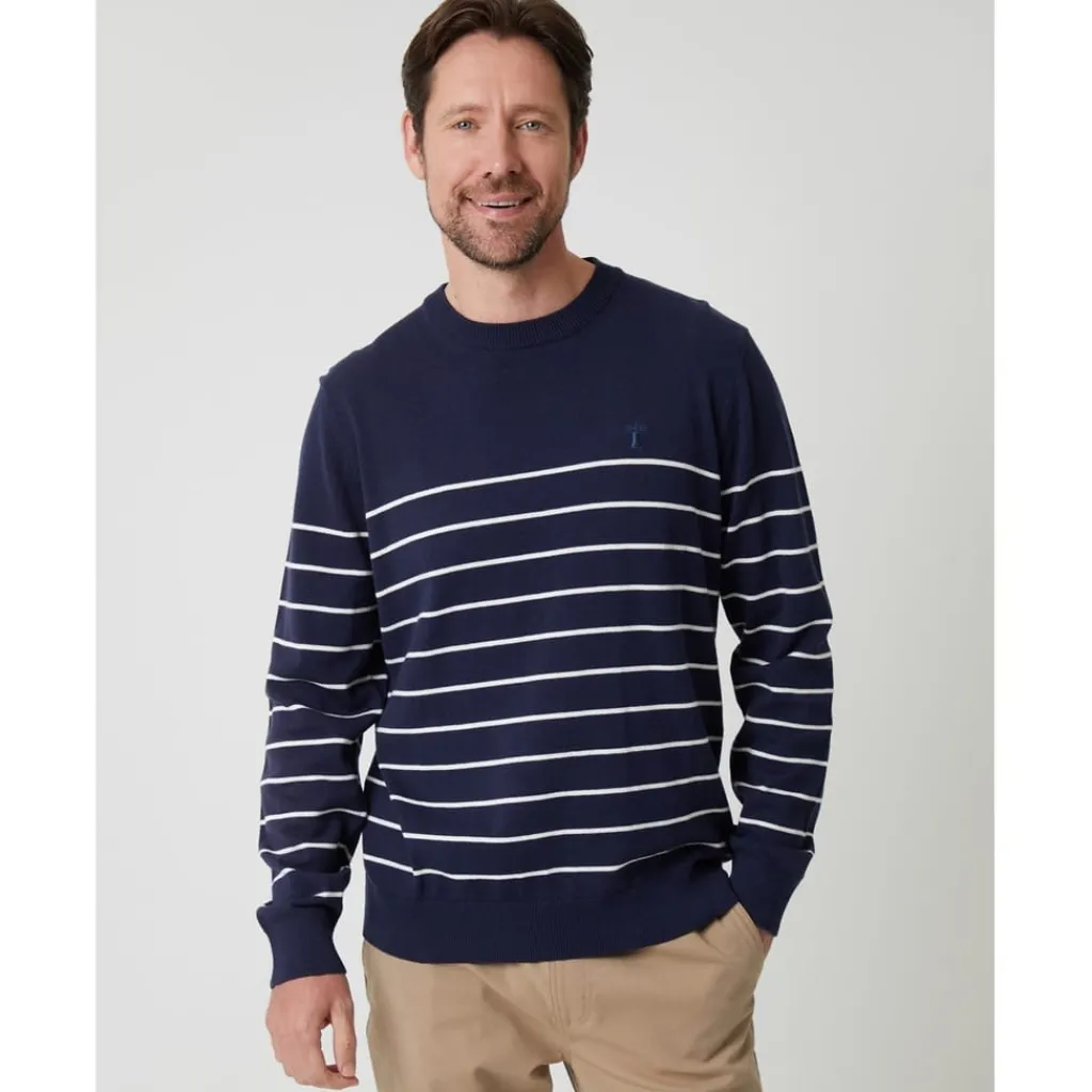 Knitwear*Saltwell Jmpr Crn in Blue