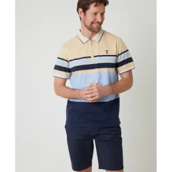 Polo Shirts*Saltwell Polo Zip in Blue