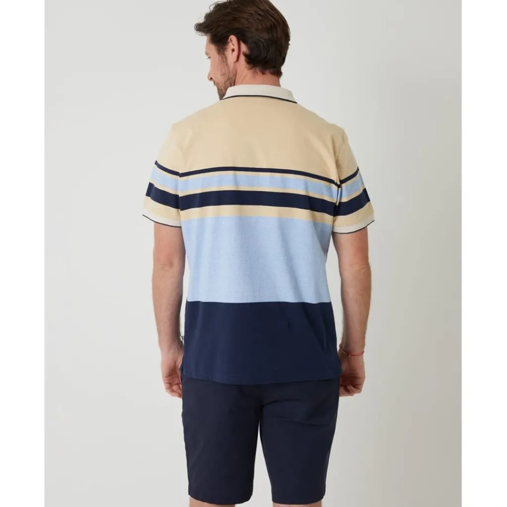 Polo Shirts*Saltwell Polo Zip in Blue
