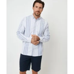 Shirts*Saltwell Shirt Lslv in Blue