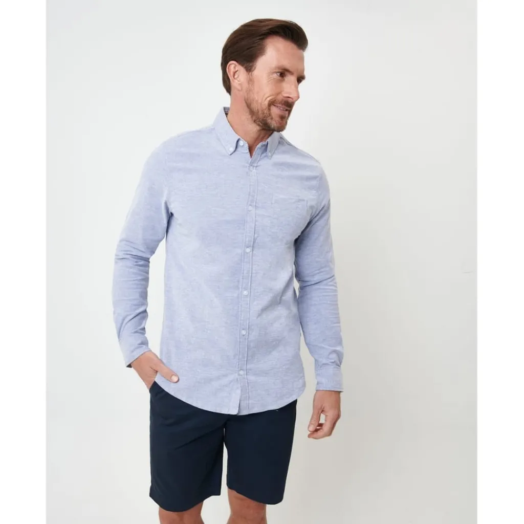 Shirts*Saltwell Shirt Lslv in Blue