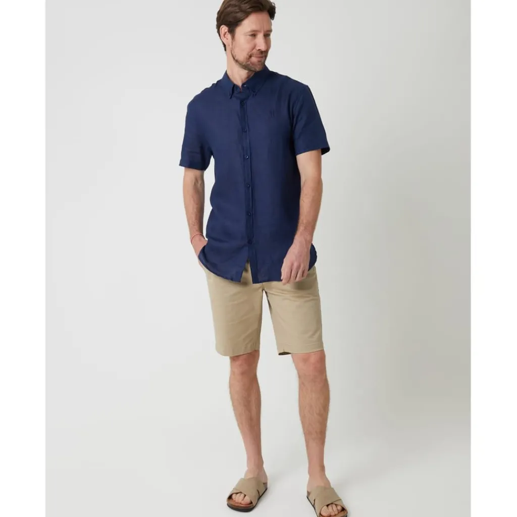 Shirts*Saltwell Shirt Sslv in Blue