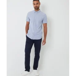 Shirts*Saltwell Shirt Sslv in Blue
