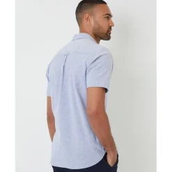 Shirts*Saltwell Shirt Sslv in Blue