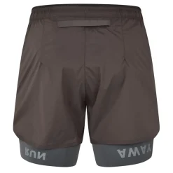 Fitness And Gym Shorts*Satisfy 8 Inch Running Shorts in Brown