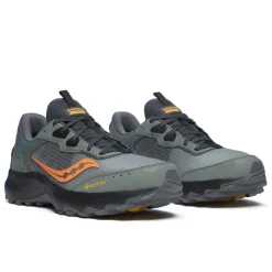 Fitness And Gym Footwear|Running Shoes*Saucony Aura Tr GorE-Tex Trail Running Shoes in Green