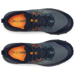 Fitness And Gym Footwear|Running Shoes*Saucony Peregrine 14 Low Top Lug Sole Sneakers in Blue