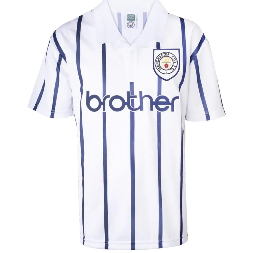 Football And Rugby Clothing*Score Draw Man City 93 Draw Regular Fit Shirt in White