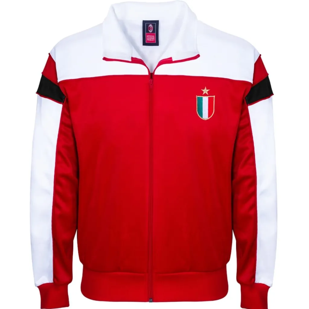 Tracksuits*Score Draw Mens Track Jacket in Red