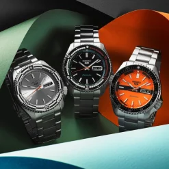 Jewellery-Watches*Seiko 5 Sports Retro in Silver
