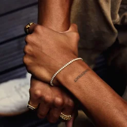 Jewellery-Watches*Serge DeNimes Tennis Chain Bracelet in Gold