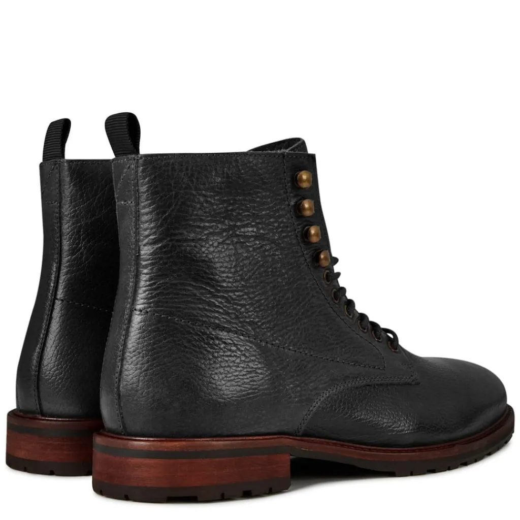 Boots*Shoe The Bear York Lace Leather Boots in Black