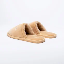 Slippers*SikSilk Slides Mules Flats in White