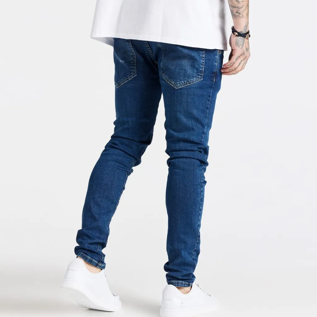 Jeans*SikSilk Slim Fit Jean in Blue