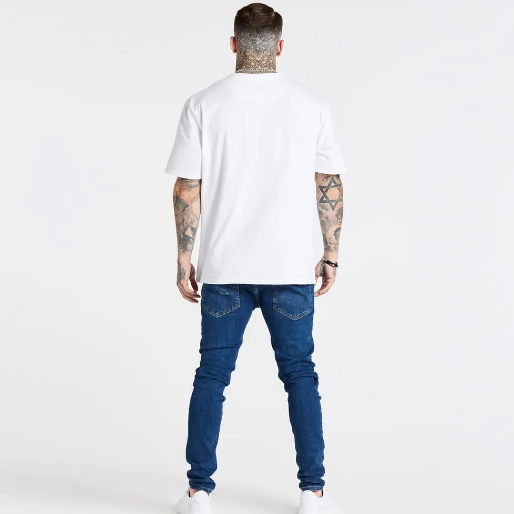 Jeans*SikSilk Slim Fit Jean in Blue