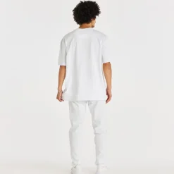Jeans*SikSilk St Jean Straight Leg Pants in White