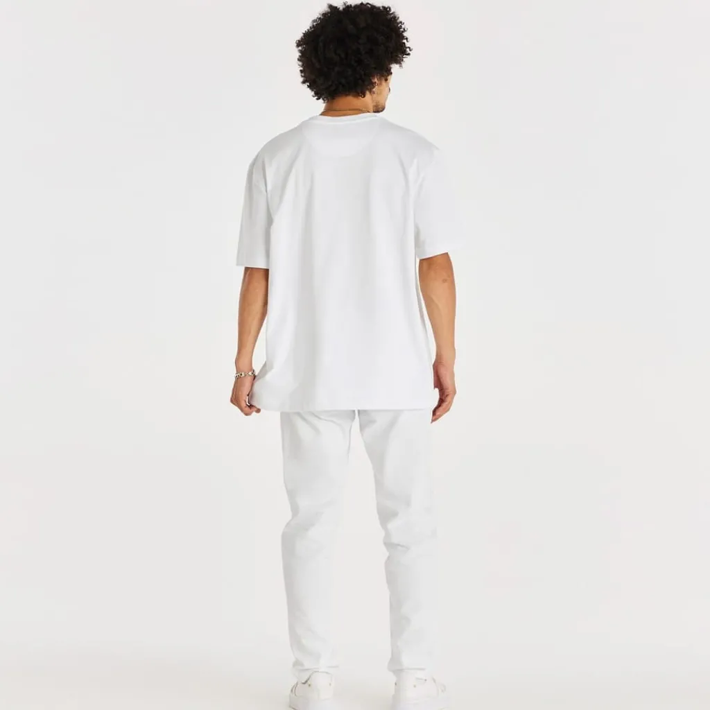 Jeans*SikSilk St Jean Straight Leg Pants in White
