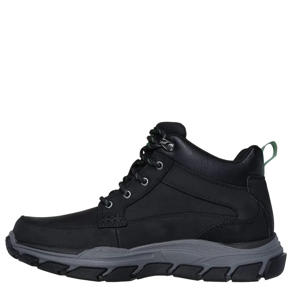 Boots*Skechers John Deere Mid Top Steel Toe Rain Boots in Black