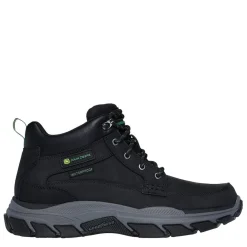 Boots*Skechers John Deere Mid Top Steel Toe Rain Boots in Black