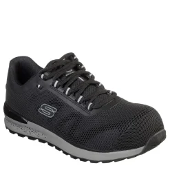 Boots*Skechers Lyndale Mens Safety Boots in Black