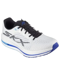 Fitness And Gym Footwear|Running Shoes*Skechers Mens Breathable Engineered Mesh Skx Scre Road Running Shoes in Black