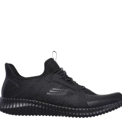 Trainers*Skechers Mens Flex Elite Trainers in Black