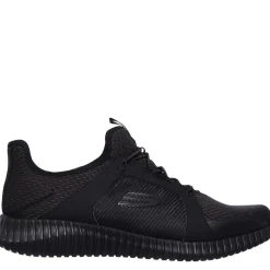 Trainers*Skechers Mens Flex Elite Trainers in Black