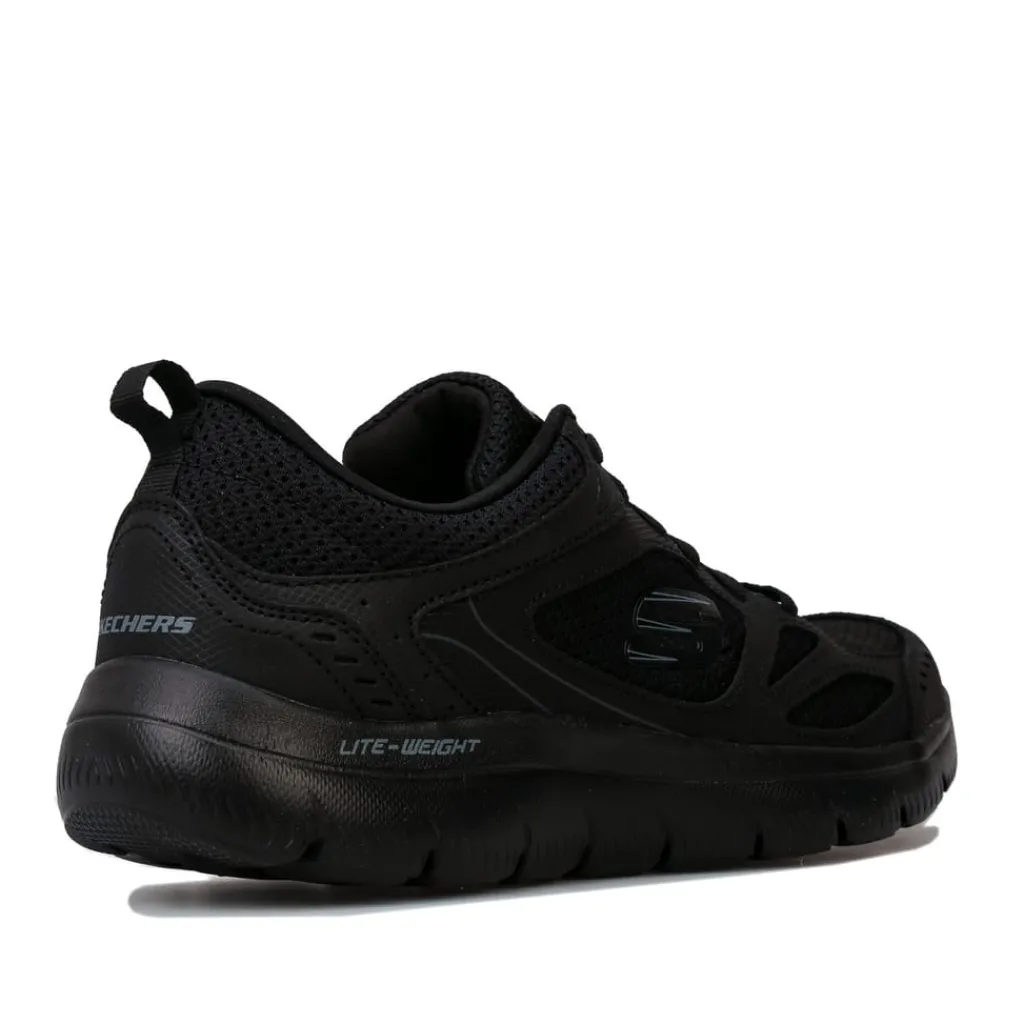 Running Shoes*Skechers Mens Summits South Rim Trainers in Black