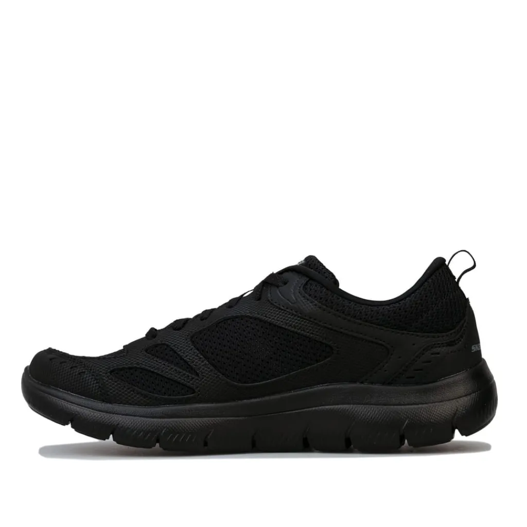 Running Shoes*Skechers Mens Summits South Rim Trainers in Black