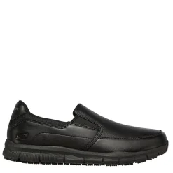 Shoes*Skechers Work Relaxed Fit: Nampa Groton sr in Black