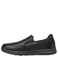 Shoes*Skechers Work Relaxed Fit: Nampa Groton sr in Black
