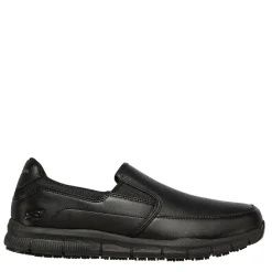 Shoes*Skechers Work Relaxed Fit: Nampa Groton sr in Black