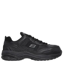 Boots*Skechers Work Stride Mens Safety Shoes in Black