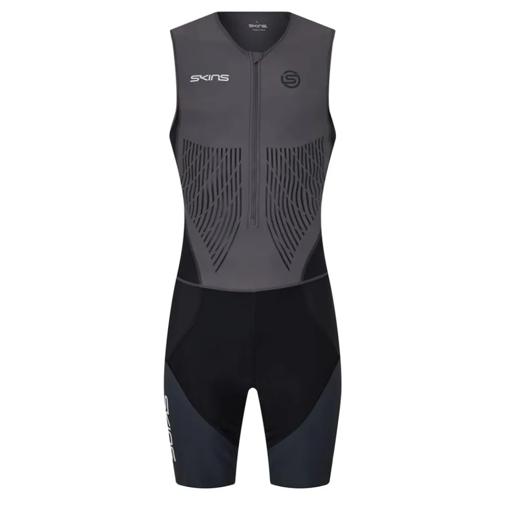 Tracksuits*Skins Elite Tri Suit in Grey