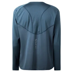 Fitness And Gymwear*Skins Long Sleeve Crew Neck Regular Fit T-Shirt in Blue