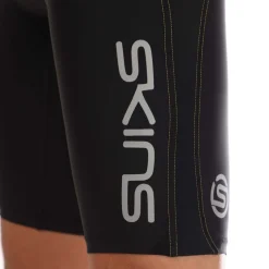 Fitness And Gym Shorts|Fitness And Gym Pants*Skins Series-3 Half Tights in Black