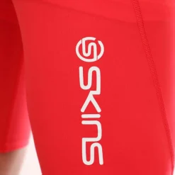 Fitness And Gym Shorts|Fitness And Gym Pants*Skins Series-1 Half Tights in Red