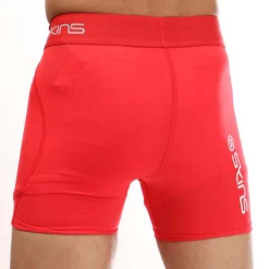 Fitness And Gym Shorts*Skins Series-1 Shorts in Red