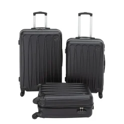 Bags*Slazenger 3 Piece Suitcase Set in Black