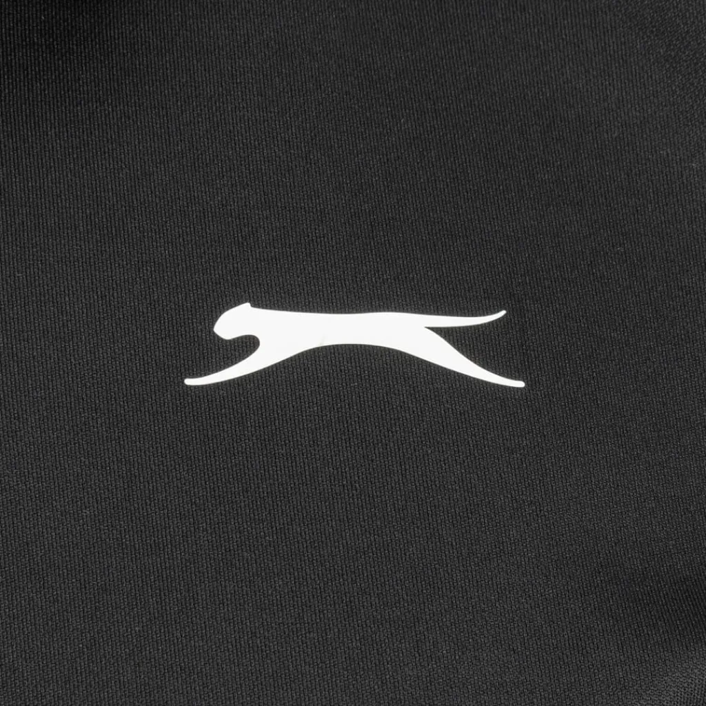 Polo Shirts*Slazenger Golf Solid Polo in Black